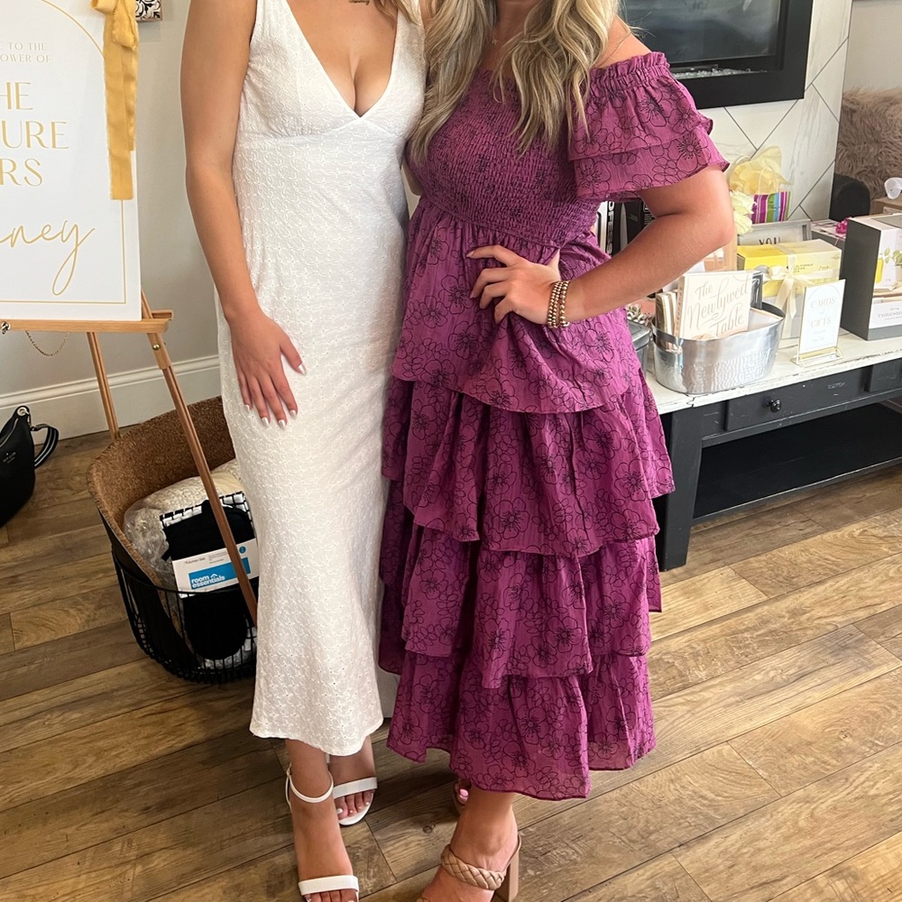 Vestique Purple floral dress